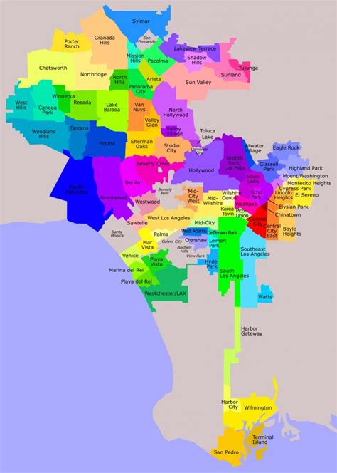 towns in los angeles|List of districts and neighborhoods in Los Angeles .